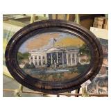 Antique 1917 Reverse Painting