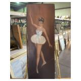 Vertical Ballerina Painting