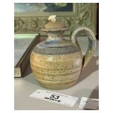 Art Pottery Handled Lantern