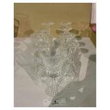 9 Waterford Crystal Wine Glasses
