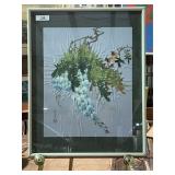 Framed Watercolor Painting