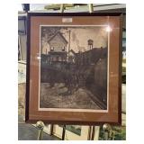 Black & White Lithograph