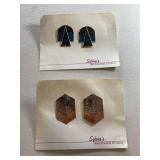 2 Pr Handmade Earrings