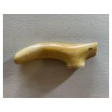Antique Bone Cane Handle
