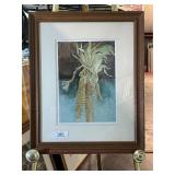 Framed Watercolor Painting
