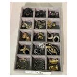 Vintage Clip On Earrings, Cufflinks & Accessories