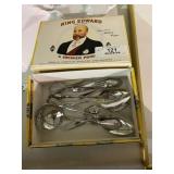 Ornate Flatware in Cigar Box