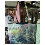 Leather & Tapestry Purse