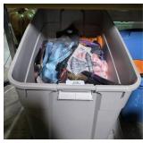 Tote of Halloween Decorations