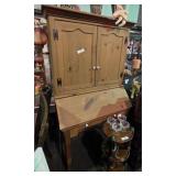 Wood Drop Front Secretary