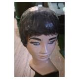 Vintage Hand Painted Woman Bust