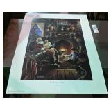 Ron Iverson Signed Holiday Print