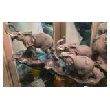 Elephant Family Figurine
