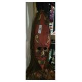 Vintage Hand Carved Wooden Tribal Mask