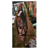 Vintage Hand Carved Wooden Tribal Mask