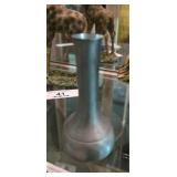 Antique Pewter Bud Vase