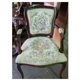 Dancing Lady Victorian Chair