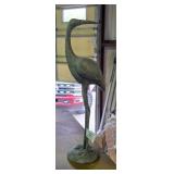 Metal Crane Figurine