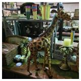 Large Wooden Giraffe