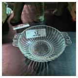 Vintage Anchor Hocking Shallow Fruit Bowl