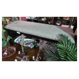 Black & Grey Bed Bench