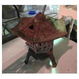 Cast Iron Japanese Antique Lantern