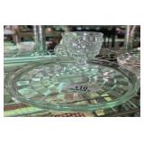 Fostoria Snack Tray & Cup