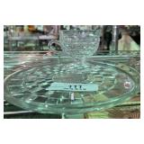 Fostoria Snack Tray & Cup