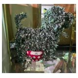 Light Up Dog Topiary
