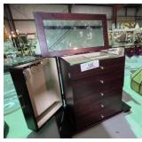 Table Top Jewelry Armoire