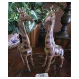 Set of Giraffe Figurines