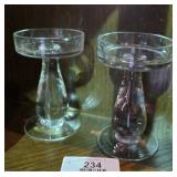 MCM Crystal Candleholders