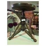 Tonk Antique Piano Stool