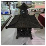 Cast Iron Japanese Antique Lantern