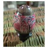 Hand Engraved Solid Marble Egg
