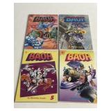 Baoh Complete 1-8 Comic Lot by Hirohiko Araki