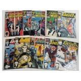 11 Kitty Pryde & Wolverine plus Punisher Comic Lot