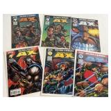 6 The Man Called A-X Malibu Bravura Comic Lot