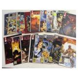 19 Comico Flasshar, Rogue Trooper Comic Lot