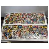 16 Vintage Marvel Mighty Thor Comic Book Lot