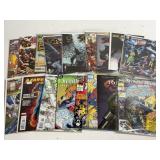 18 Marvel & DC Comic Lot: Spawn, Spawn & More