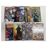 9 Wolverine DC & Assorted Comic Book Lot