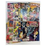 12 Cloak & Dagger Marvel & Archie Comic Lot
