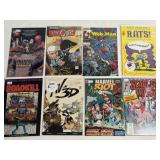 8 Marvel Scarlet Witch, Jonny Quest & Indie #1s