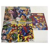 History of the Marvel Universe 1-5 Comic Lot