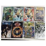8 DC Justice League, Green Lantern & Marvel #1s