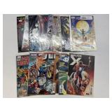 14 Mixed Publisher Retro Comic Book Variety Lot