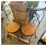 Two Ice Cream Chairs
