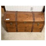 Vintage Camelback Trunk