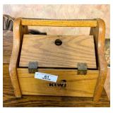 KIWI Shoe Shine Kit & Contents